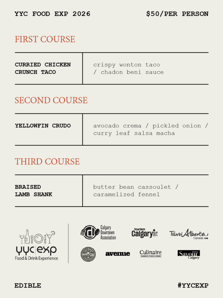 Knotted Roots Cocktail Bar Menu in Calgary for Food & Drink Experience